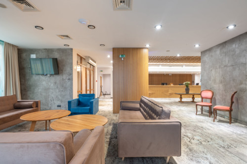 A vibrant coliving hotel in the heart of a charming mountain town in Bansko