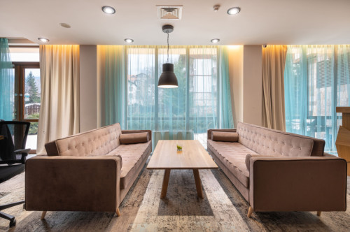 A vibrant coliving hotel in the heart of a charming mountain town in Bansko