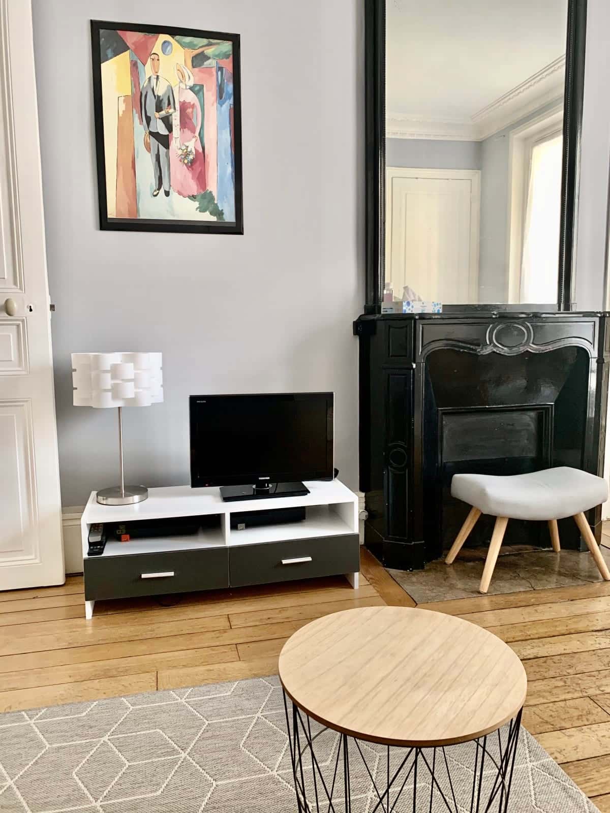 Spacious and calm 2 bedroom apartment in the Latin Quarter