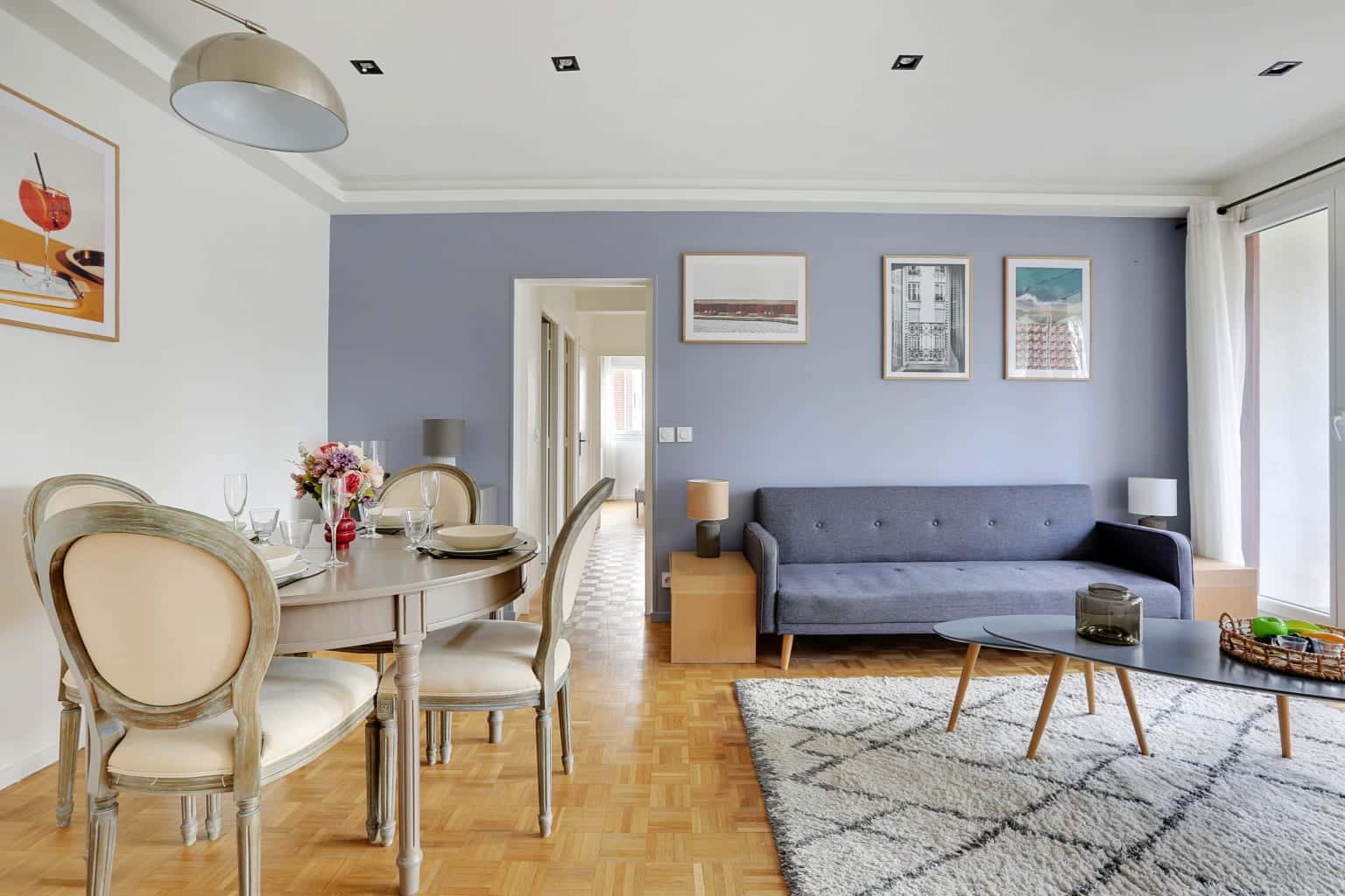  3 Bed, 2 Bath  -  Appartement Cosy avec balcon - Bail mobilité  - Gallery -  4