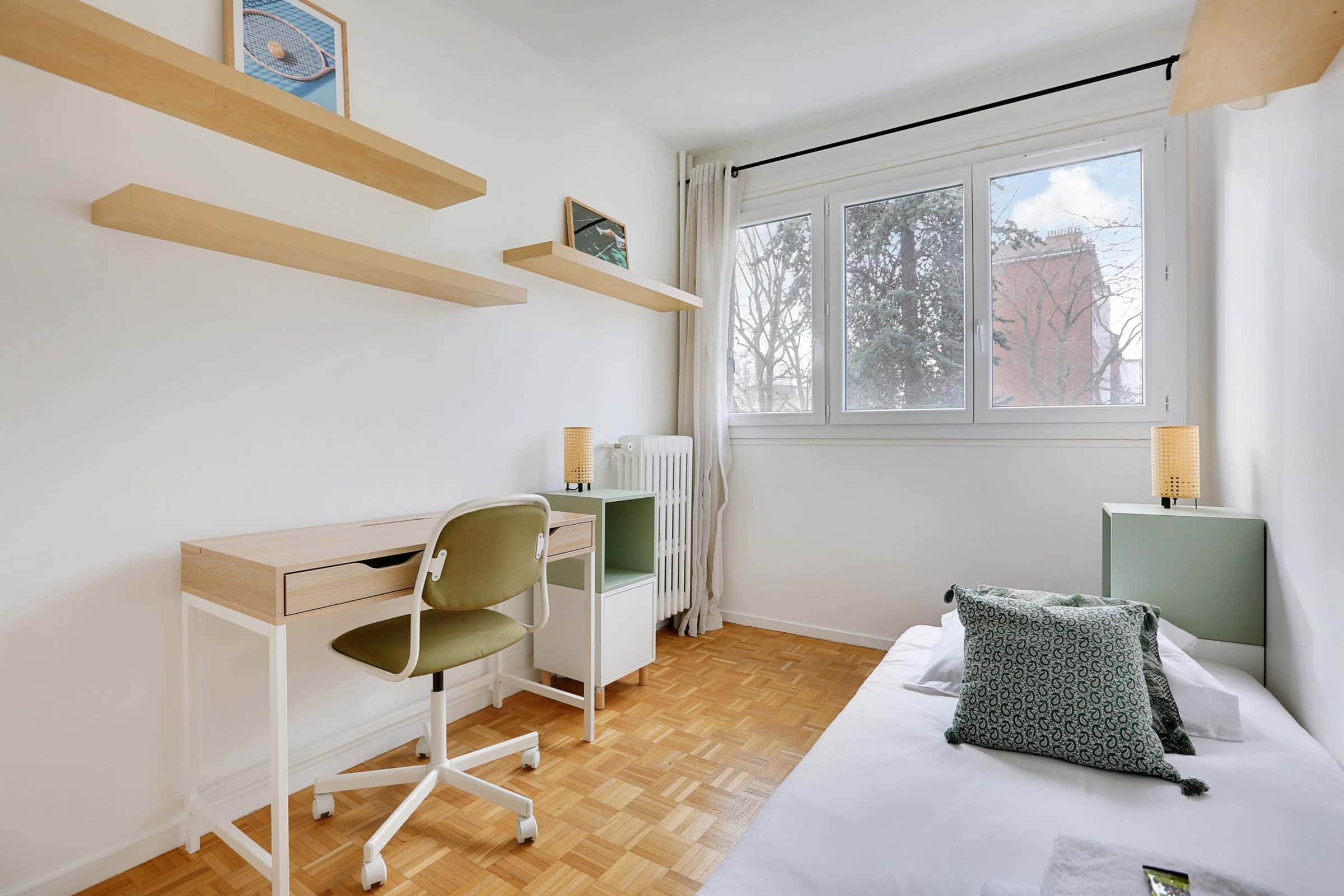  3 Bed, 2 Bath  -  Appartement Cosy avec balcon - Bail mobilité  - Gallery -  2