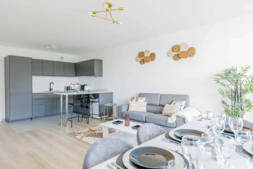 Superbe appartement - Colombes - Bail Mobilité - Gallery - 8