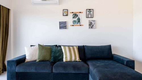 Tasteful 1 BDR Flat W/Balcony & Pool