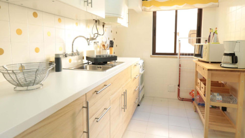 Alvor 1BR Flat in w/ AC & Balcony