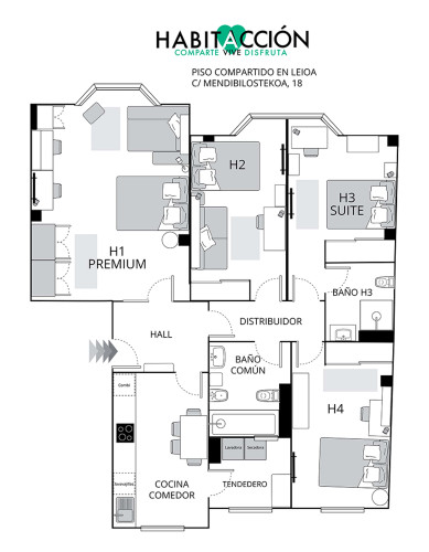 Mendibolestekoa kalea