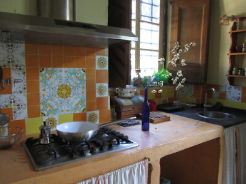 frescoed apartment in countryside