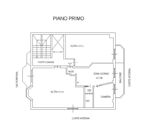 Apartment in Via Nicola Antonio Porpora, Milano for 50 m² with 1 bedroom - Gallery - 2