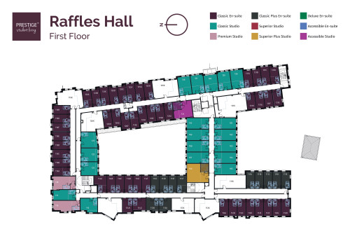 Raffles Hall - Floorplans