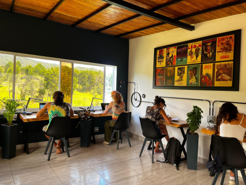 Charming home w/ an inspiring workspace surrounded by nature and community.