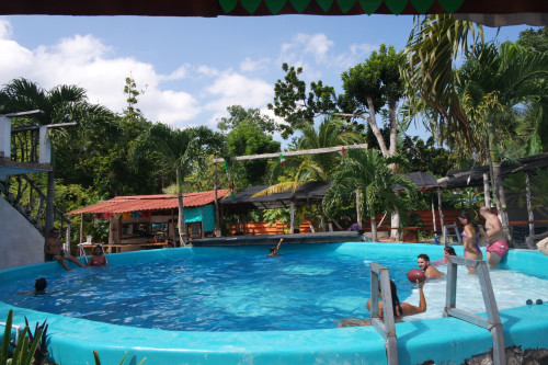 Rustic Palapa Coliving Oasis with Pool in Historic Solferino Community w/pool and BBQ