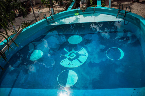 Rustic Palapa Coliving Oasis with Pool in Historic Solferino Community w/pool and BBQ