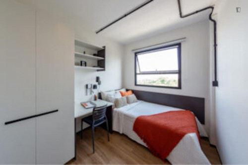 Elegant double ensuite bedroom near the Campus Baixada Santista of the UFSP - Gallery - 38