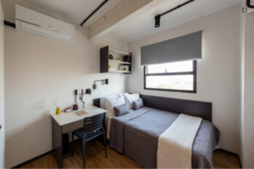 Elegant double ensuite bedroom near the Campus Baixada Santista of the UFSP - Gallery - 40