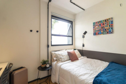Elegant double ensuite bedroom near the Campus Baixada Santista of the UFSP - Gallery - 26