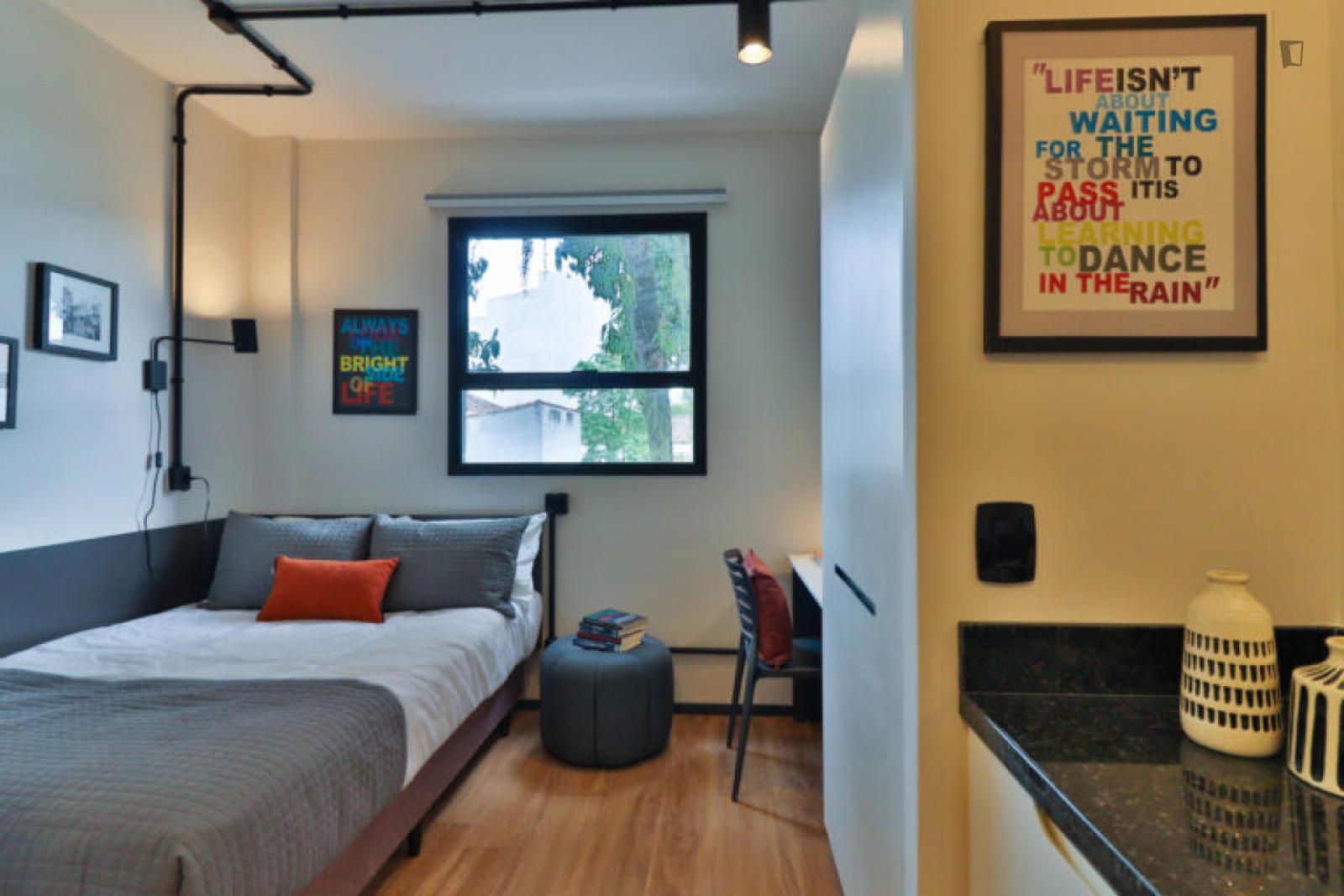 Elegant Double Ensuite Bedroom Near The Campus Baixada Santista Of The UFSP - 1