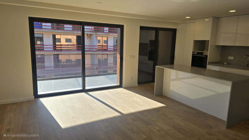 Two-bedroom penthouse in Rua Victor de Sá, Braga