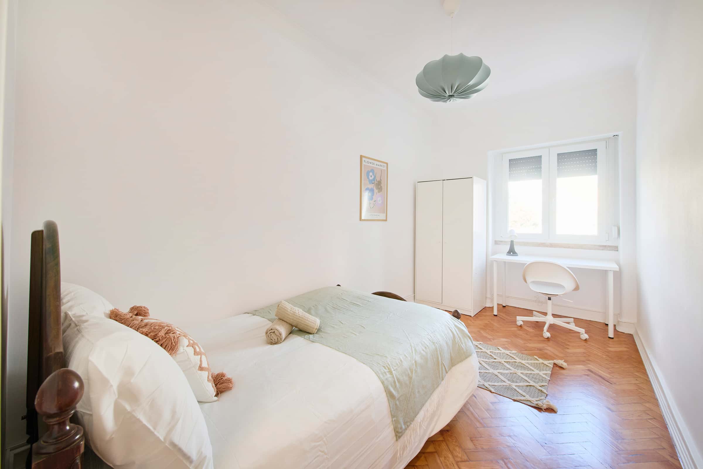 Luminous Bedroom In A 6-Bedroom Apartment In Lisbon - Room 5 - 3