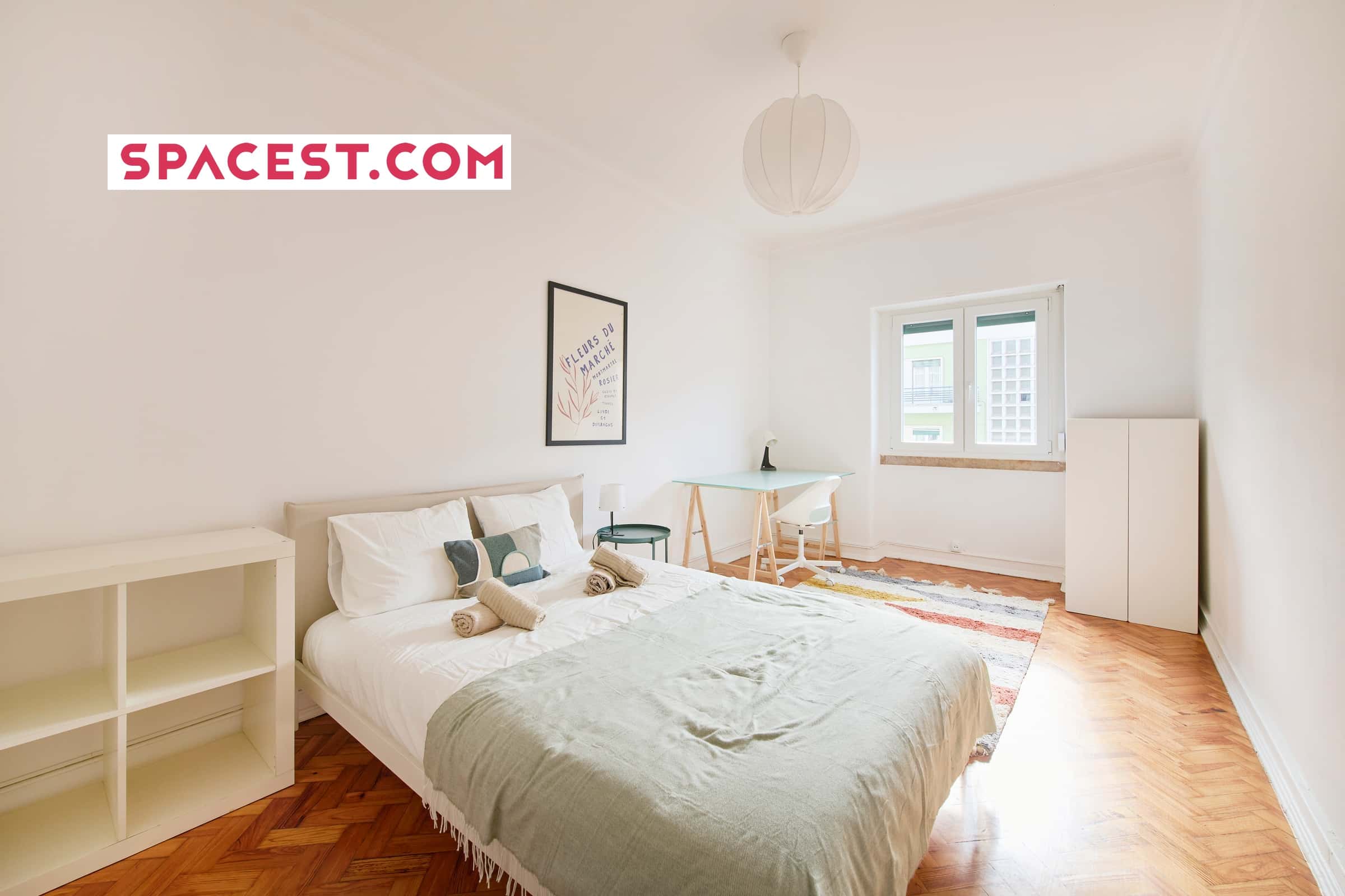 Luminous Bedroom In A 6-Bedroom Apartment In Lisbon - Room 3 - 2