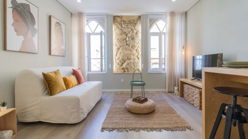 Modern 1-Bedroom Apartment in Rua Luís de Camões, Vila Nova de Gaia