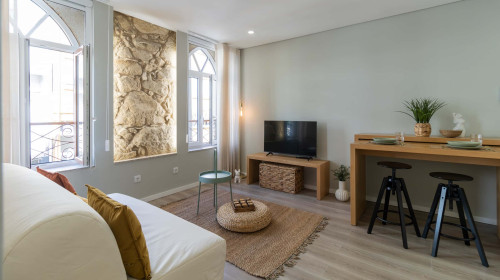 Modern 1-Bedroom Apartment in Rua Luís de Camões, Vila Nova de Gaia