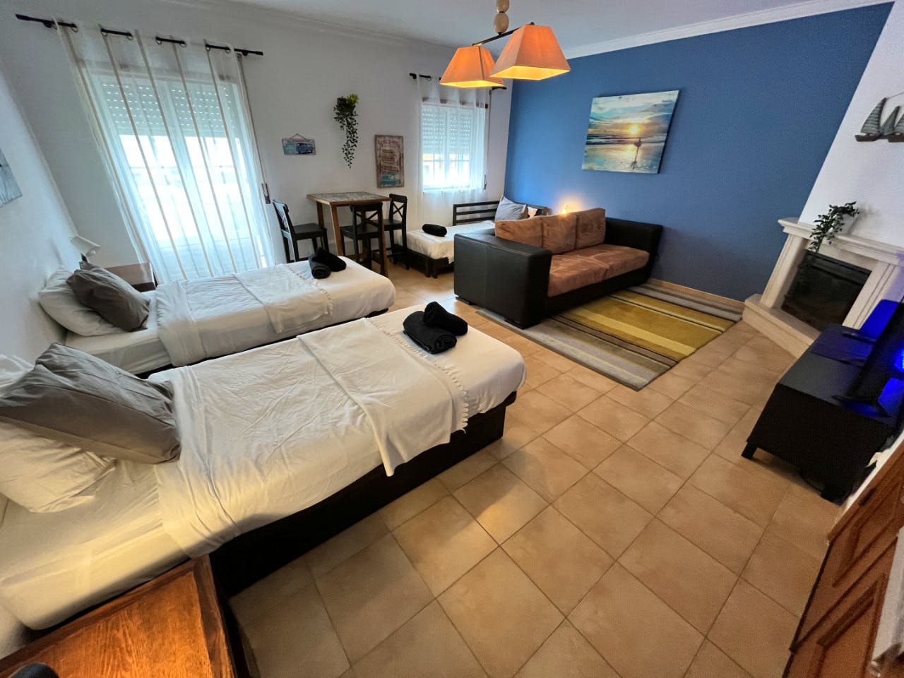  Family Room  -  Beach House near Praia do Portinho da Areia do Norte  - Gallery -  4