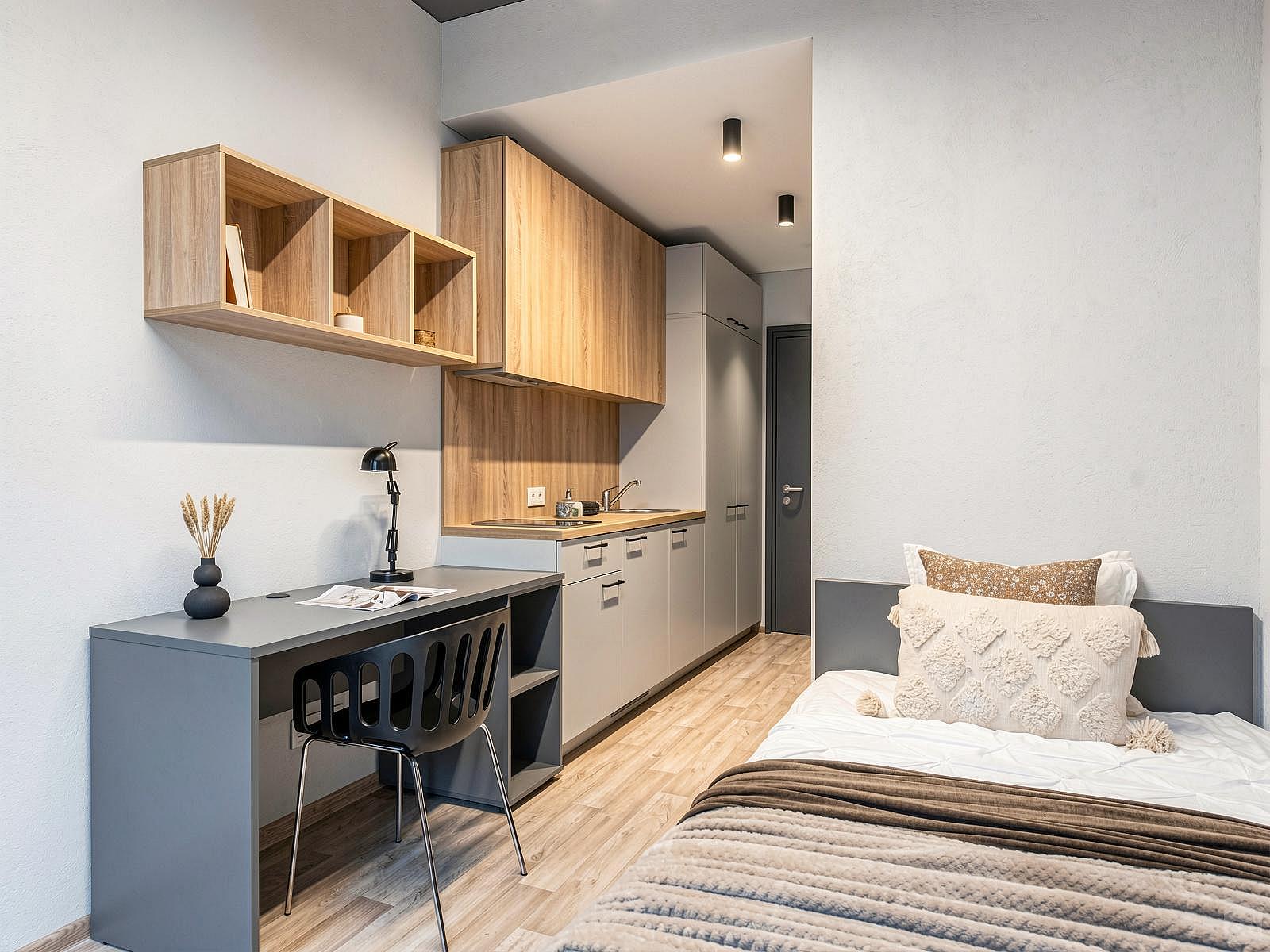 Private Single Studio - Stunning Stylish Complex w/ Gym + Coworking near grocery store Apartment - Gallery - 33