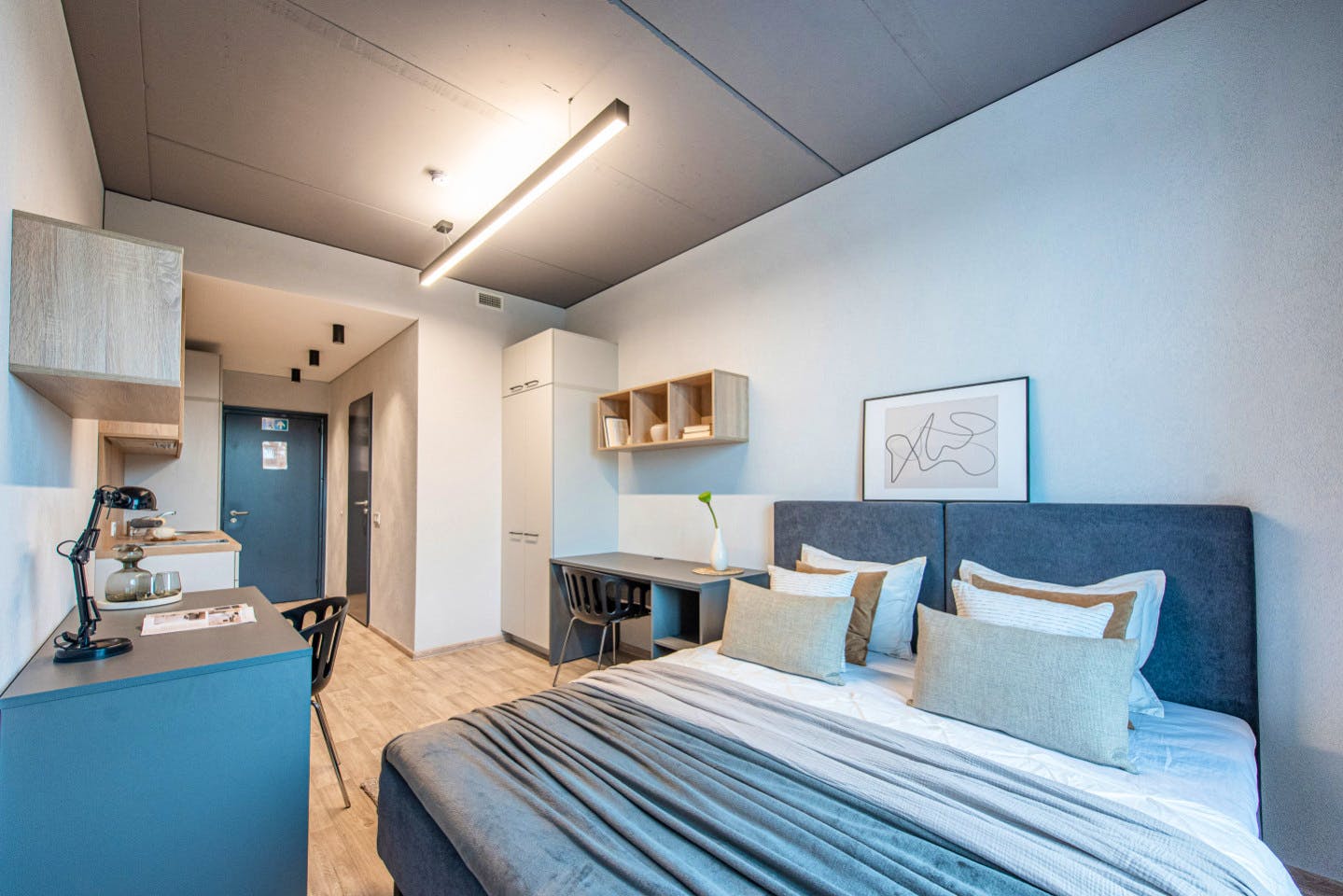 Private Single Comfort Studio - Stunning Stylish Complex w/ Gym + Coworking near grocery store Apartment - Gallery - 2