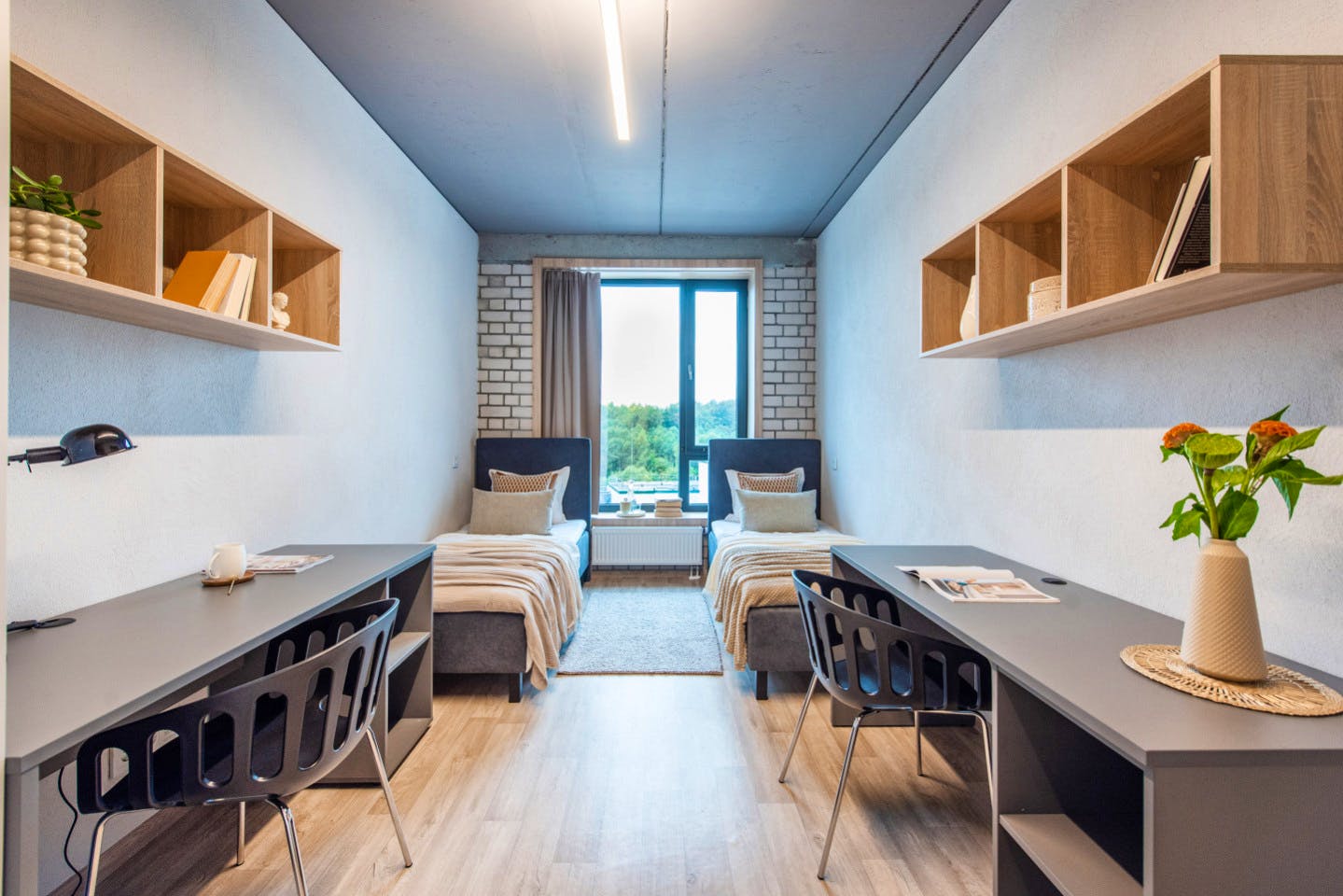 Private Twin Studio - Stunning Stylish Complex w/ Gym + Coworking near grocery store Apartment - Gallery - 4