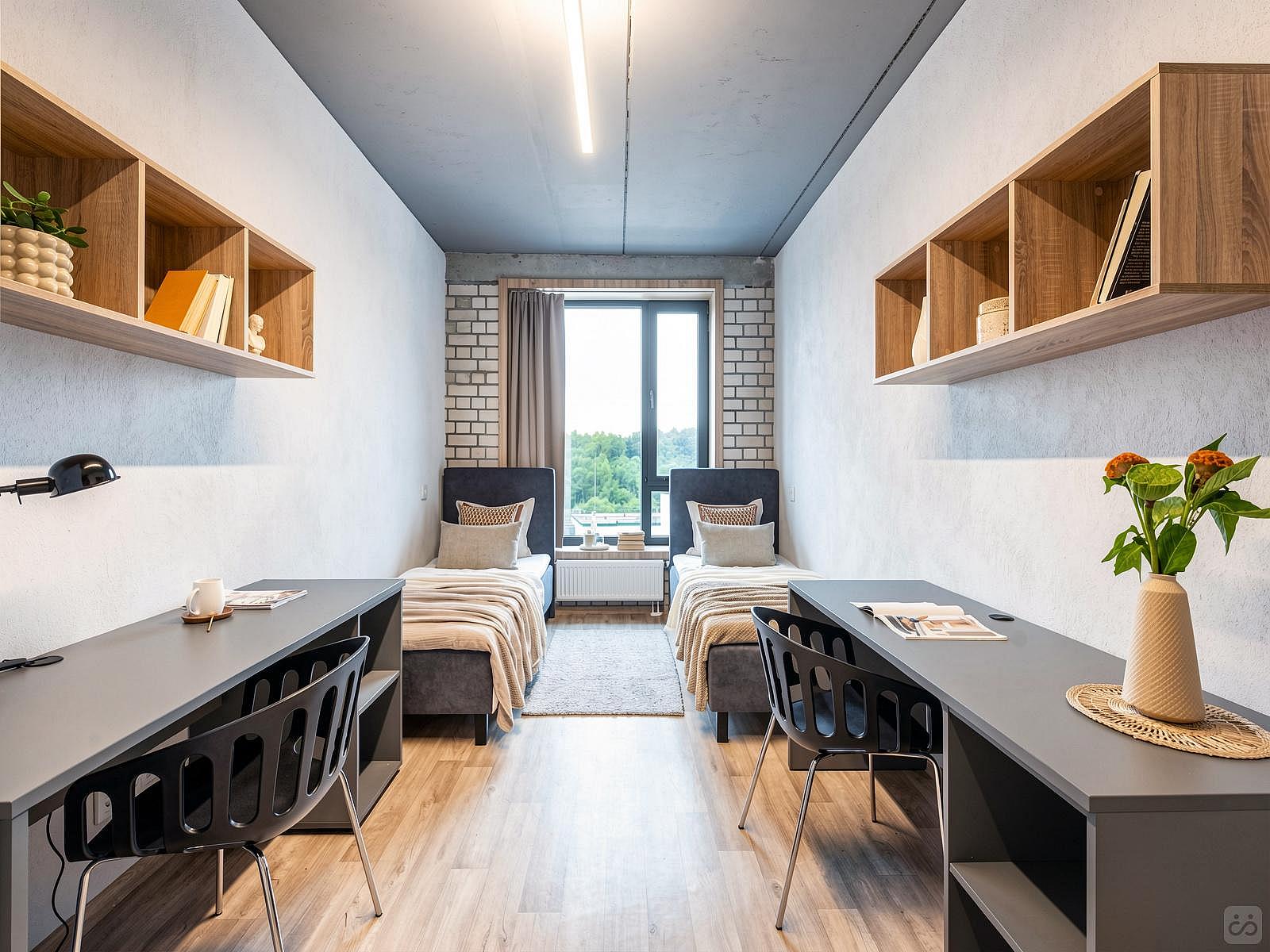 Private Twin Studio - Stunning Stylish Complex w/ Gym + Coworking near grocery store Apartment - Gallery - 40
