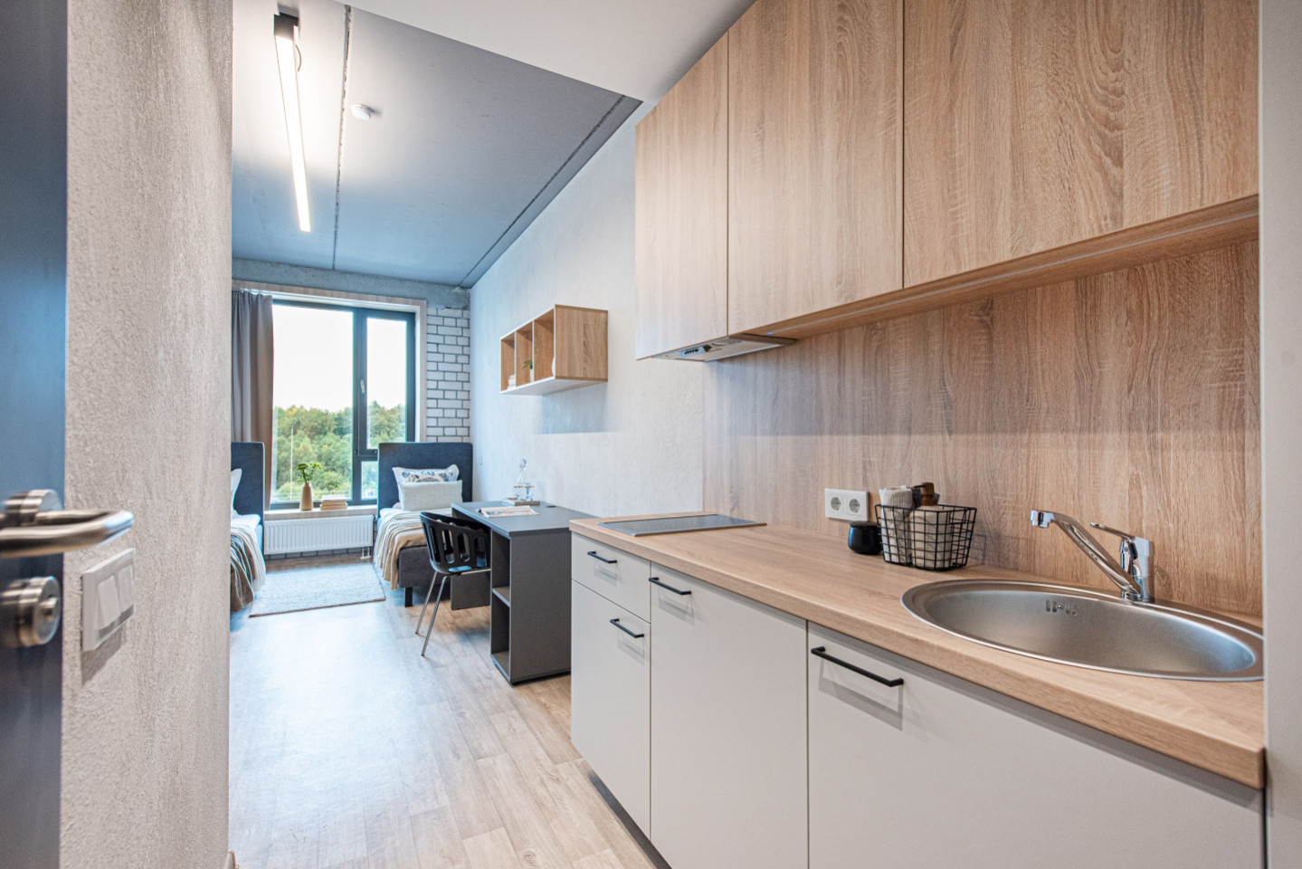 Private Twin Studio - Stunning Stylish Complex w/ Gym + Coworking near grocery store Apartment - Gallery - 16
