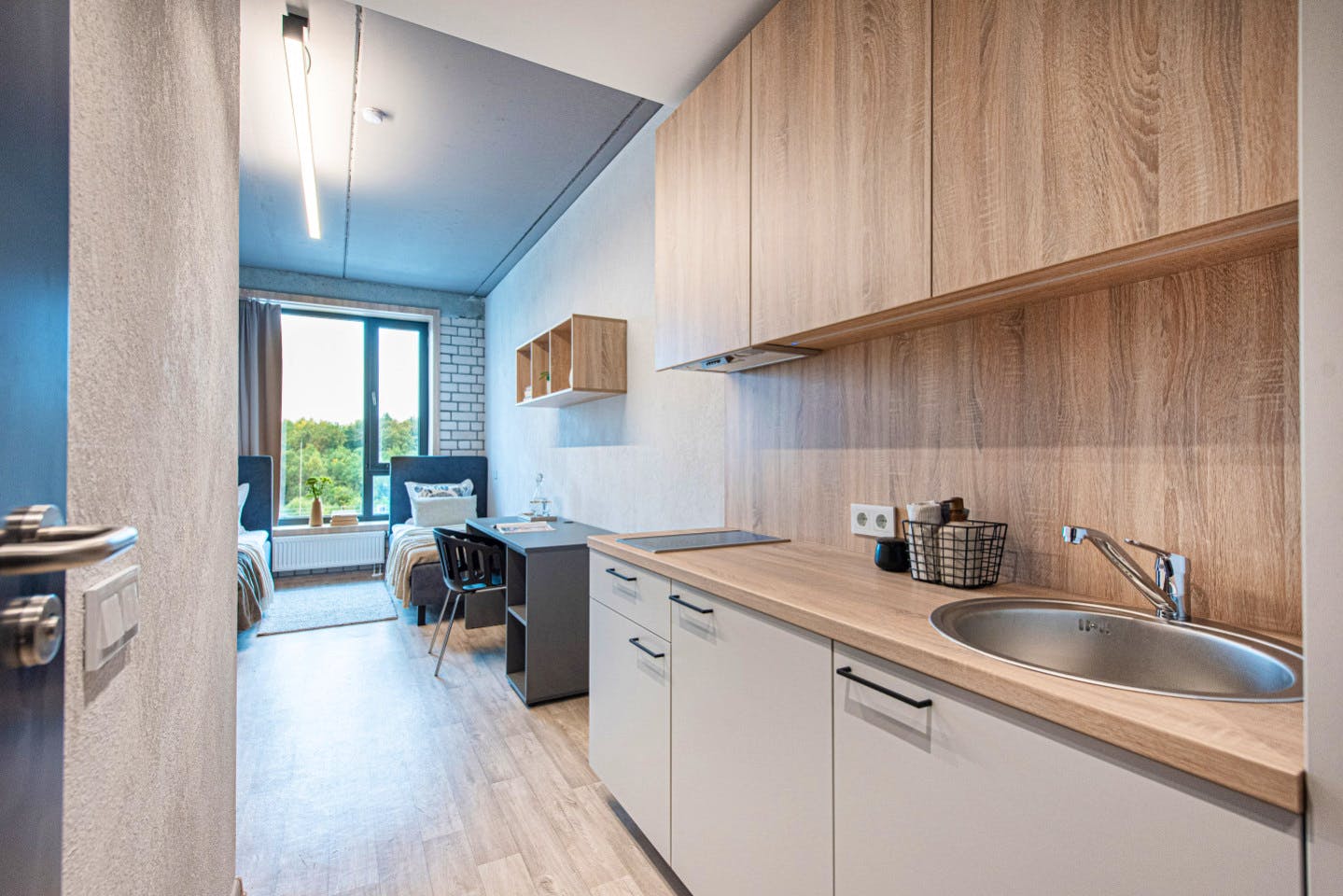 Private Twin Studio - Stunning Stylish Complex w/ Gym + Coworking near grocery store Apartment - Gallery - 7