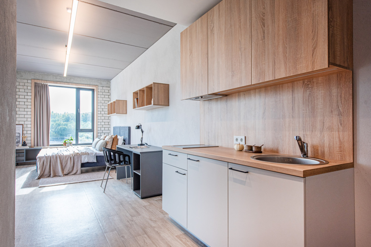 Private Premium Studio - Stunning Stylish Complex w/ Gym + Coworking near grocery store Apartment - Gallery - 11