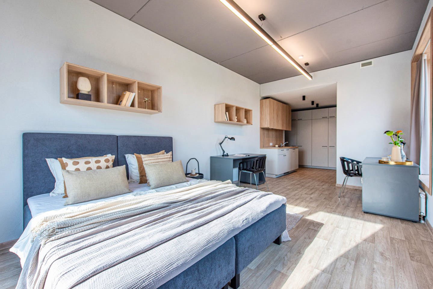 Private Premium Studio - Stunning Stylish Complex w/ Gym + Coworking near grocery store Apartment - Gallery - 3