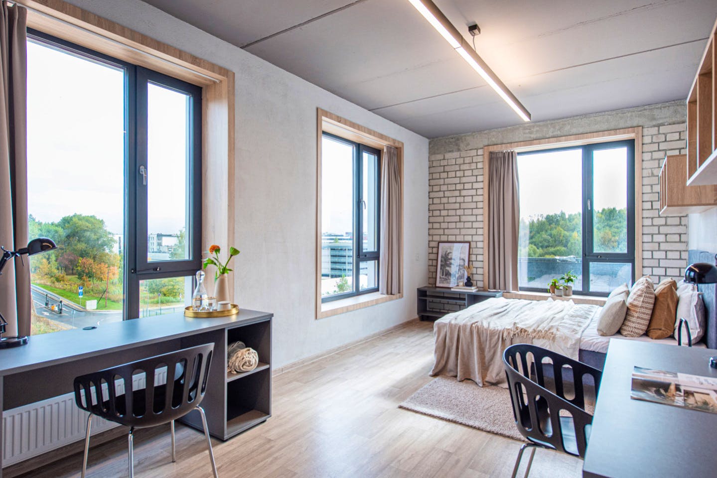 Private Premium Studio - Stunning Stylish Complex w/ Gym + Coworking near grocery store Apartment - Gallery - 1