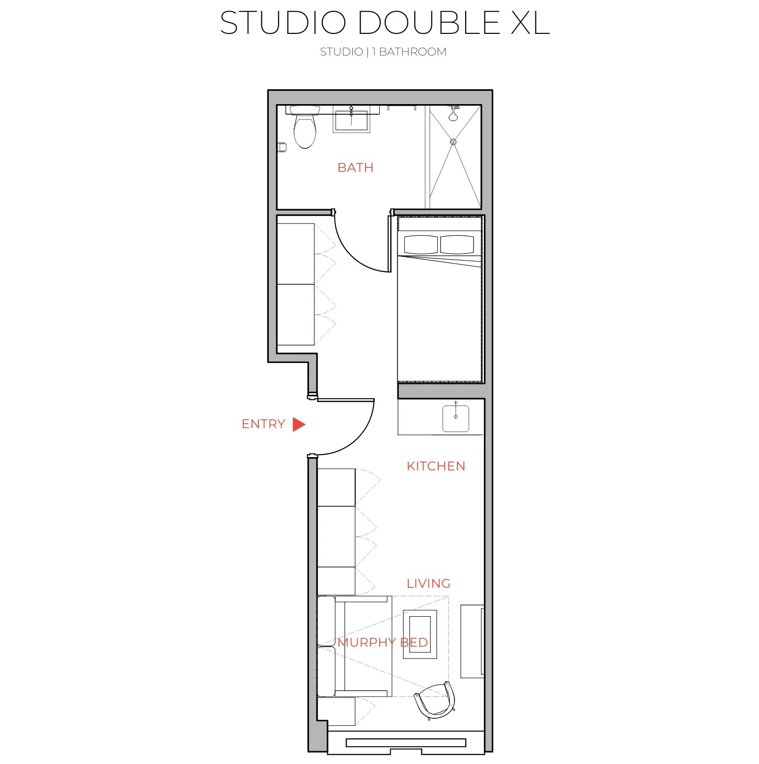 Studio Double XL Bath - B - 3