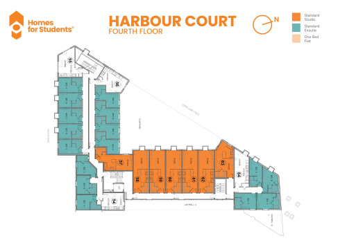 Harbour Court - Floorplans