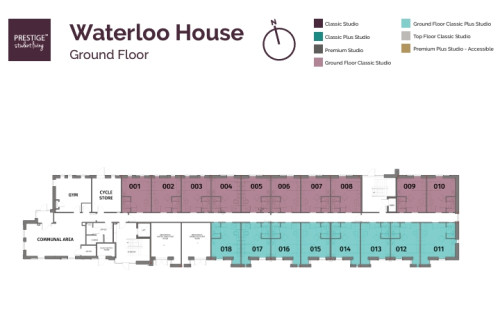Waterloo House - Floorplans