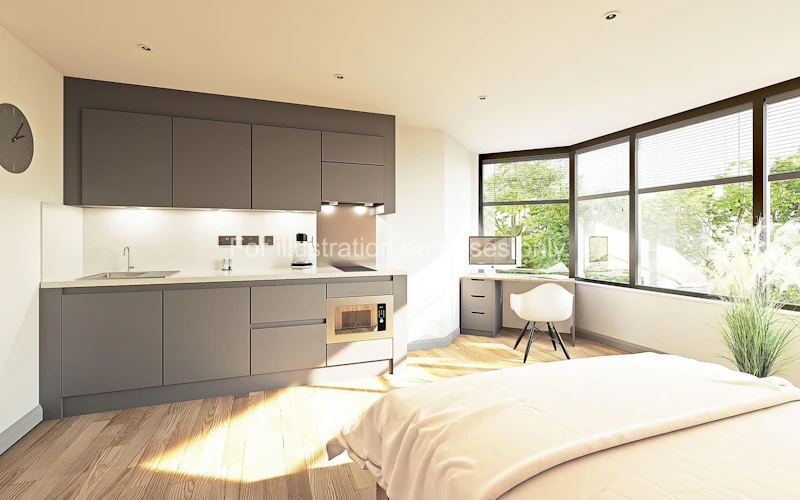  Superior Studio  -  Headrow Court  - Gallery -  1