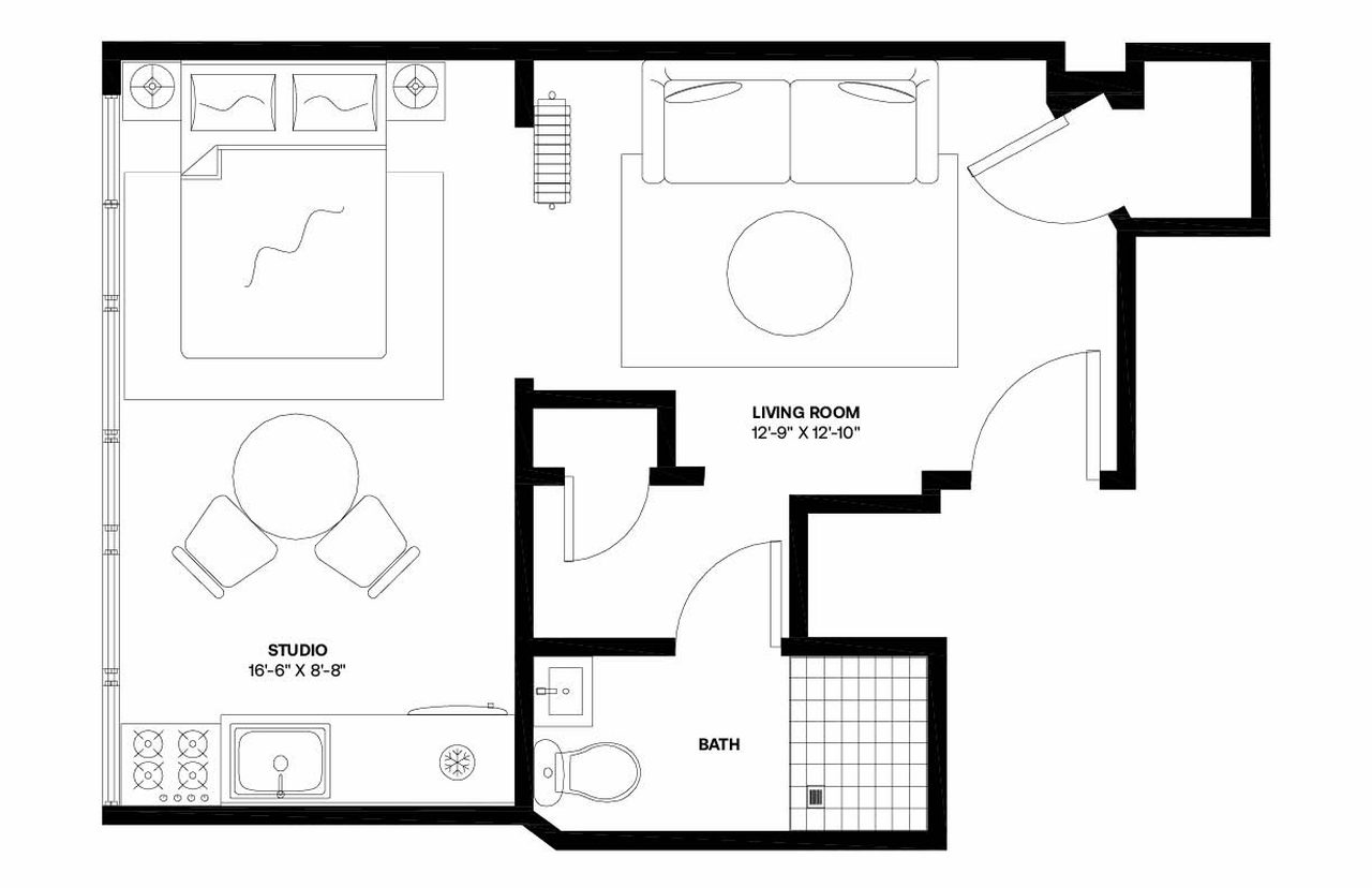 #1592: Columbia Heights - Studio (Full) - 2