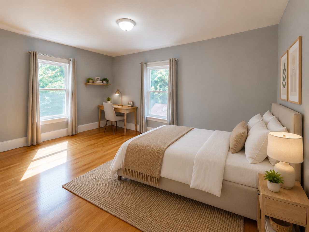 #1321: Allston - Queen Bedroom D - 13