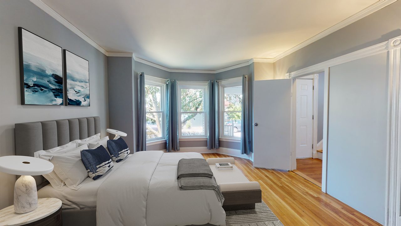 #1321: Allston - Queen Bedroom A - 4