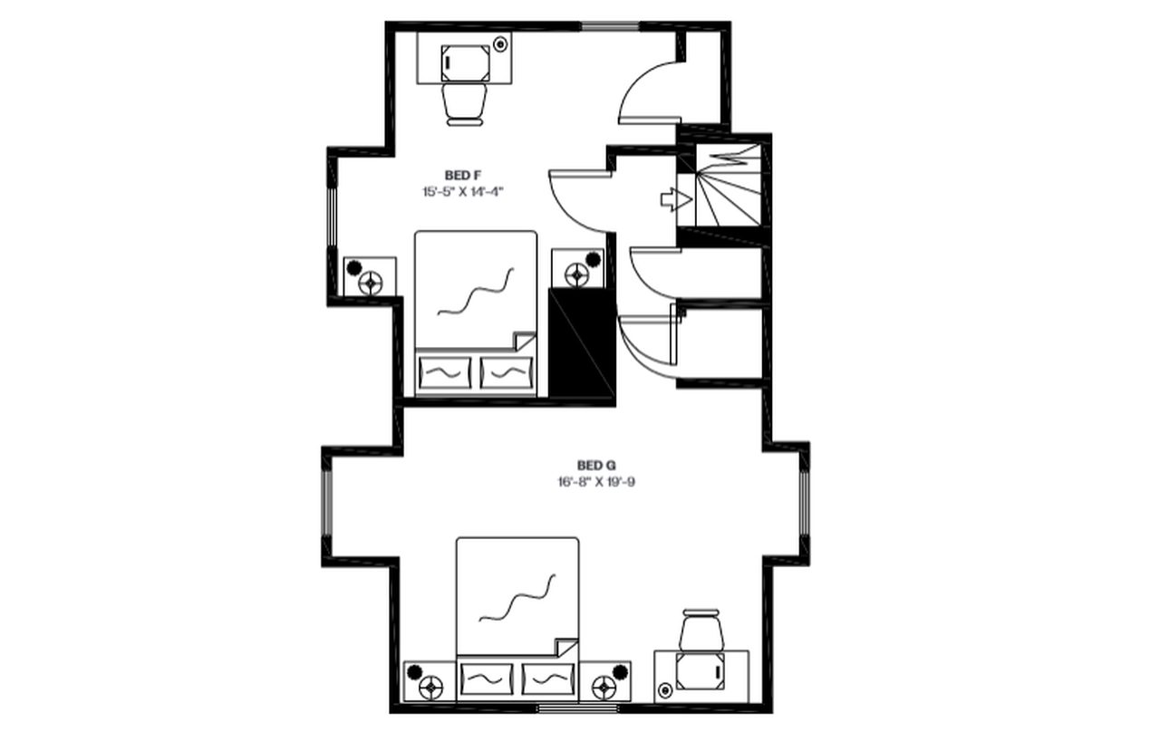 #1321: Allston - Queen Bedroom A - 6