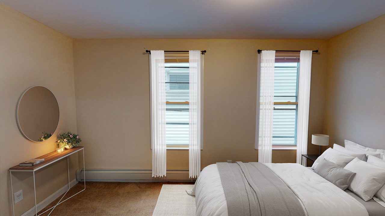 #1297: Central Square (Cambridge) - Full Bedroom C - 2