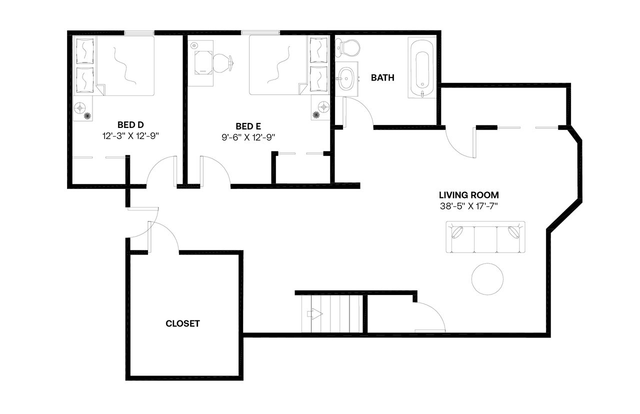 #773: Roxbury - Queen Bedroom B - 1