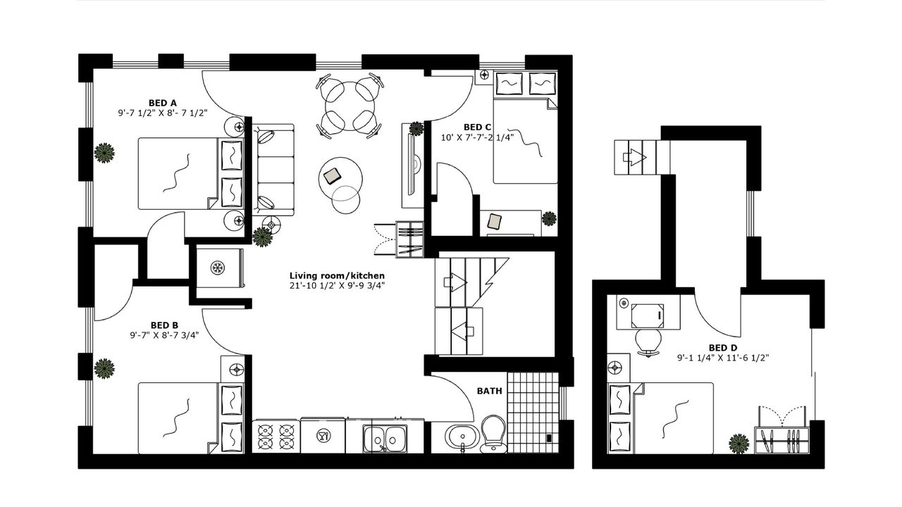  #278: North End - Twin Bedroom C  -  #278: North End  - Gallery -  11