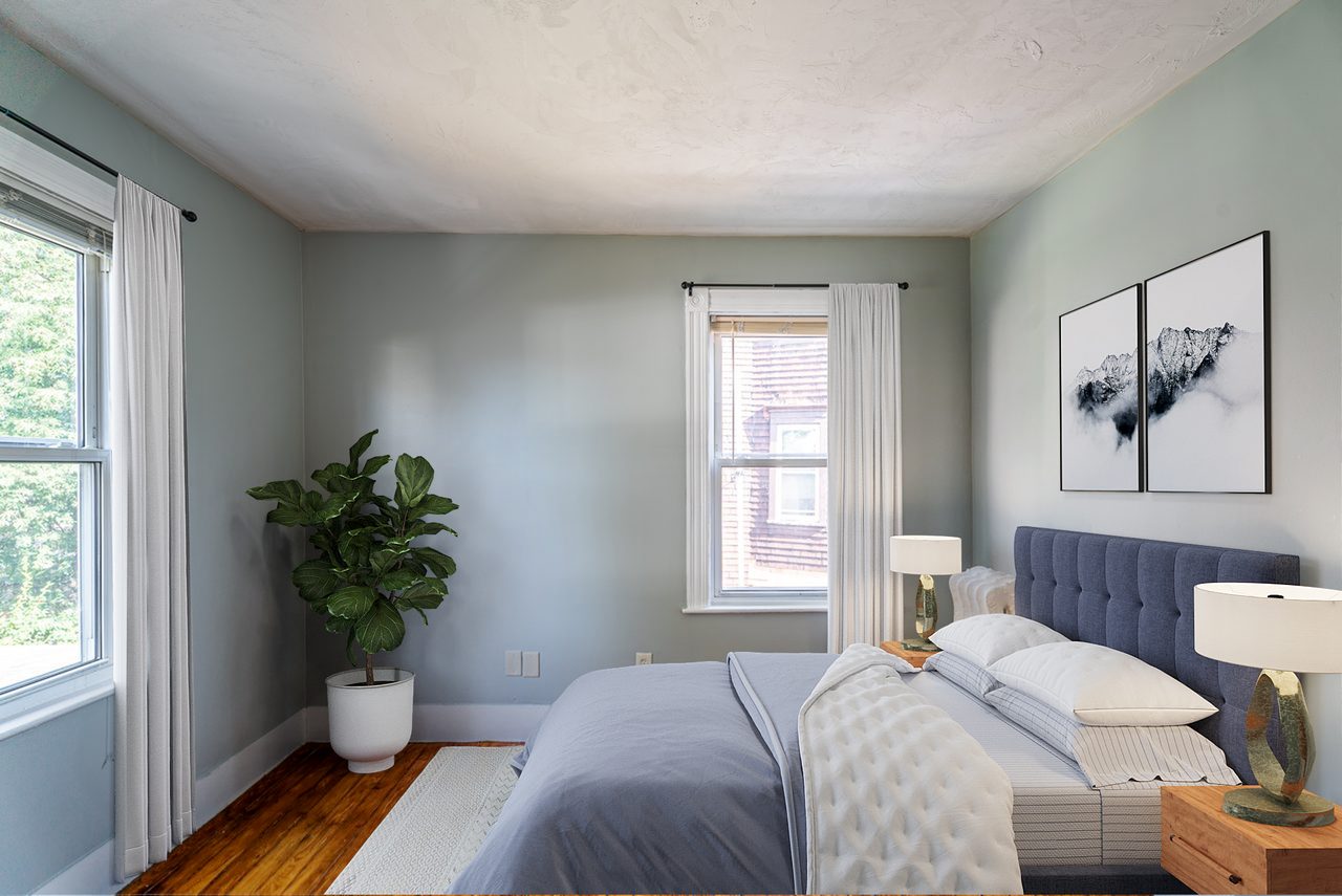 #1284: Allston - Queen Bedroom D - 1