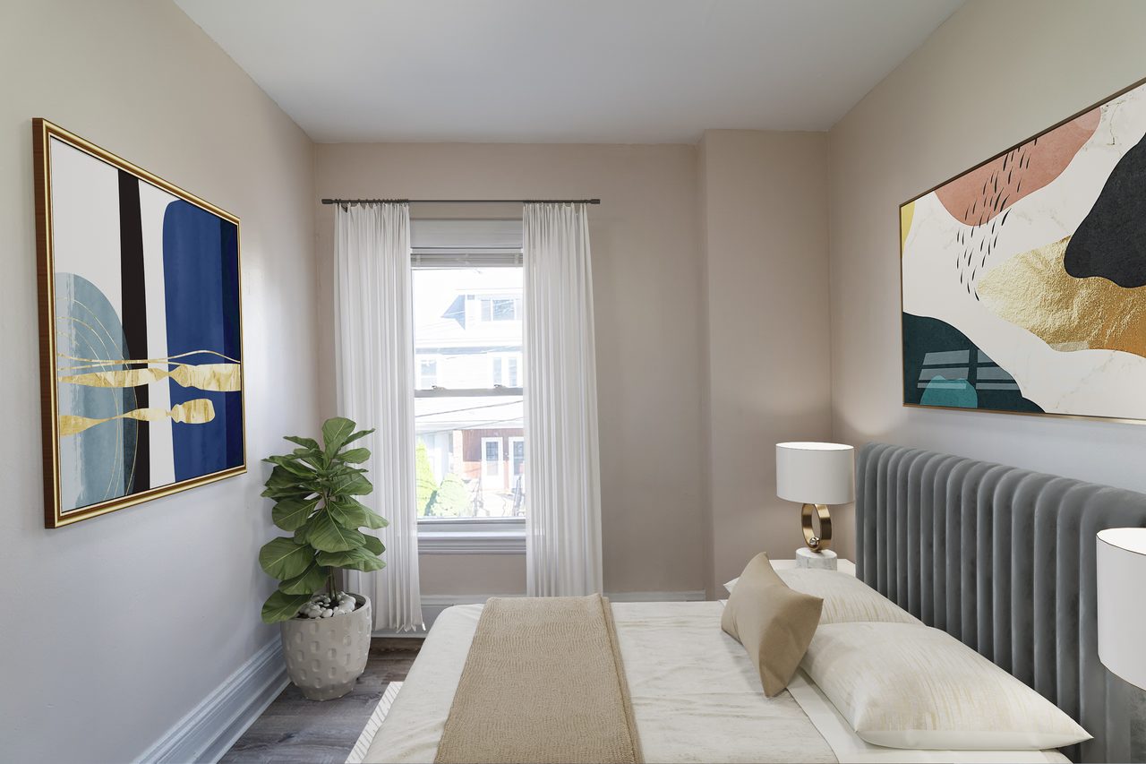 #1734: Allston - Queen Bedroom B - 1