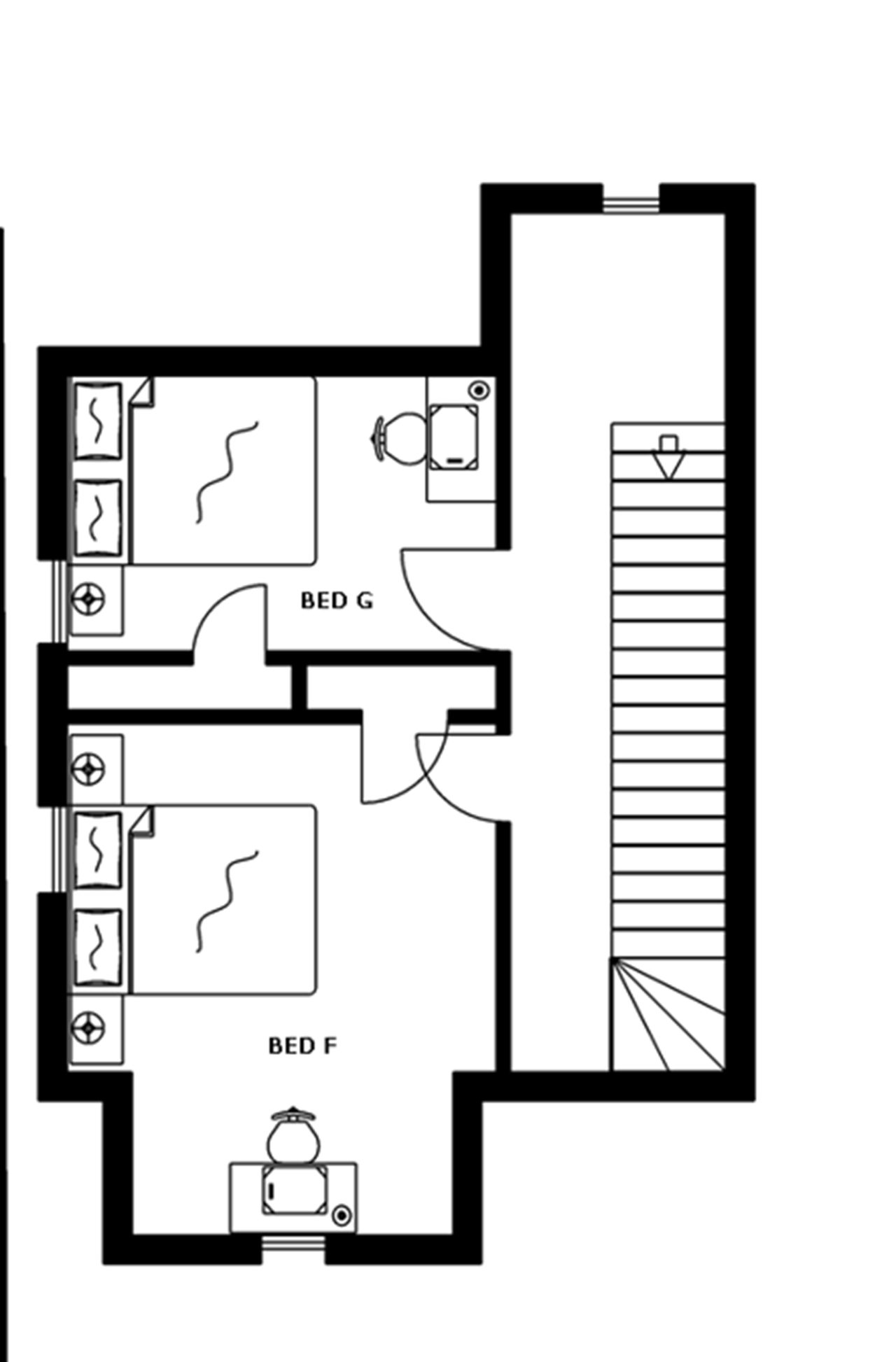 #1734: Allston - Queen Bedroom F - 18