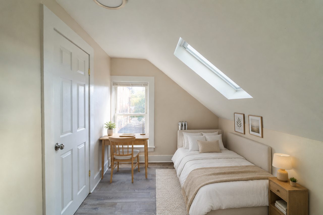#1734: Allston - Queen Bedroom F - 19