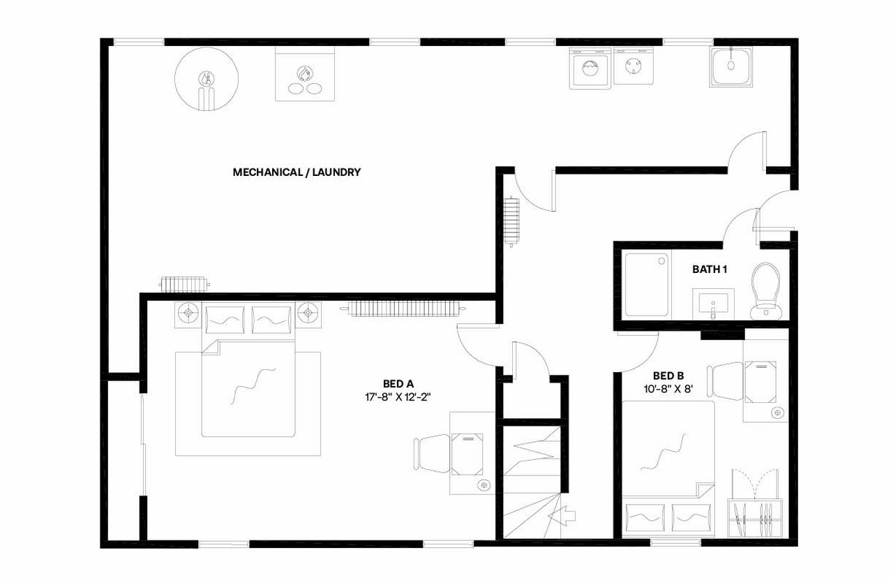 #1098: Brookland - Full Bedroom E - 30